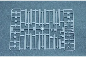 Trumpeter 1/16 Soviet SU-100 Tank Destroyer Scaled Plastic Model Kit image 24834