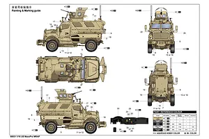 Trumpeter 1/16 U.S. MaxxPro MRAP Scaled Plastic Model Kit image 24847