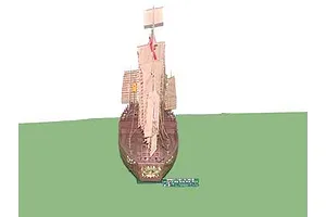 Trumpeter 1/72 Chinese Chengho Sailing Ship Plastic Model Kit image 24937