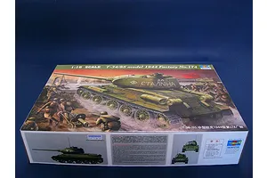 Trumpeter 1/16 Soviet 1944 T-34/85 No.183 Tank Scaled Plastic Model Kit image 24941