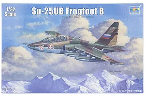 Trumpeter 1/32 Su-25UB Frogfoot B Jet Scaled Plastic Model Kit image 24977