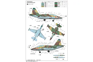 Trumpeter 1/32 Su-25UB Frogfoot B Jet Scaled Plastic Model Kit image 24994