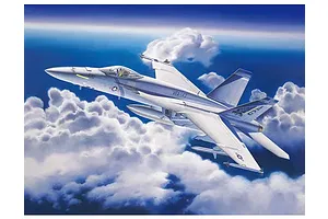 Trumpeter 1/32 F/A-18E Super Hornet Fighter Jet Scaled Plastic Model Kit image 25012