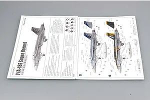 Trumpeter 1/32 F/A-18E Super Hornet Fighter Jet Scaled Plastic Model Kit image 25022