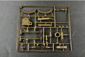Trumpeter 1/6 Type 63 107mm Rocket Launcher Scaled Plastic Model Kit image 25090