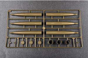 Trumpeter 1/6 Type 63 107mm Rocket Launcher Scaled Plastic Model Kit image 25095