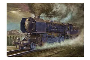 Trumpeter 1/35 Baureihe 52 Mit Steifrahmentender Locomotive Scaled Plastic Model Kit image 25116
