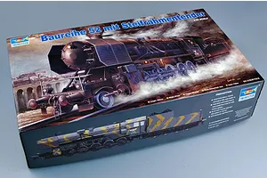 Trumpeter 1/35 Baureihe 52 Mit Steifrahmentender Locomotive Scaled Plastic Model Kit image 25117