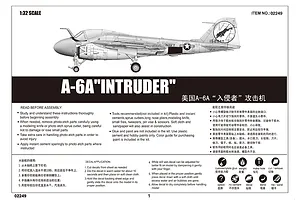Trumpeter 1/32 A-6A Intruder Jet Scaled Plastic Model Kit image 25162