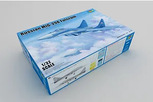 Trumpeter 1/32 Russian MIG-29A Fulcrum Fighter Jet Scaled Plastic Model Kit image 25181