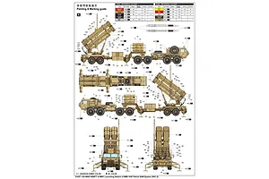 Trumpeter 1/35 M983 HEMTT & M901 Launching Station of MIM-104F Patriot SAM System (PAC-3) Scaled Plastic Model Kit image 25231