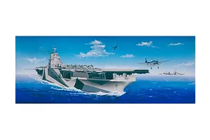 Trumpeter 1/350 USS Ticonderoga CV-14 Aircraft Carrier Plastic Model Kit image 25371