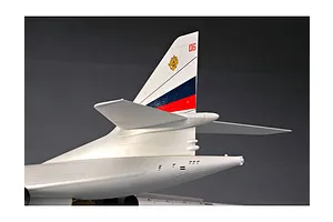 Trumpeter 1/72 TU-160 Blackjack Bomber Jet Scaled Plastic Model Kit image 25401
