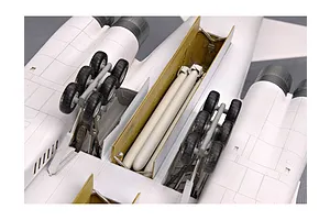 Trumpeter 1/72 TU-160 Blackjack Bomber Jet Scaled Plastic Model Kit image 25407