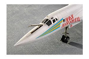 Trumpeter 1/72 TU-160 Blackjack Bomber Jet Scaled Plastic Model Kit image 25413