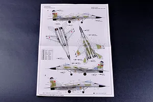 Trumpeter 1/32 Russian MIG-29M Fulcrum Fighter Jet Scaled Plastic Model Kit image 25432