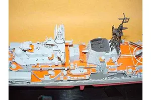 Trumpeter 1/200 Russian Sovremenny Type 956 Destroyer Plastic Model Kit image 25474