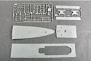 Trumpeter 1/200 Russian Sovremenny Type 956 Destroyer Plastic Model Kit image 25479