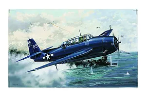 Trumpeter 1/32 TBM-3 Avenger Bomber Scaled Plastic Model Kit image 25496