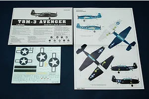 Trumpeter 1/32 TBM-3 Avenger Bomber Scaled Plastic Model Kit image 25498