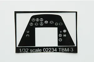 Trumpeter 1/32 TBM-3 Avenger Bomber Scaled Plastic Model Kit image 25504