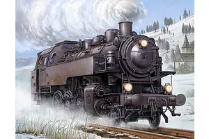 Trumpeter 1/35 Dampflokomotive BR86 Locomotive Scaled Plastic Model Kit image 25554