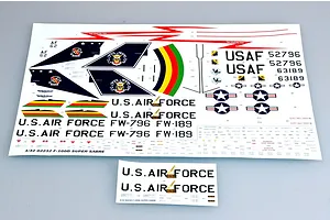 Trumpeter 1/32 North American F-100D Super Sabre Fighter Jet Scaled Plastic Model Kit image 25598