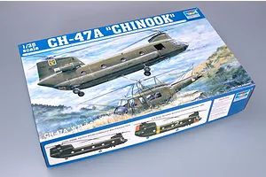 Trumpeter 1/35 CH-47A Chinook Helicopter Scaled Plastic Model Kit image 25657