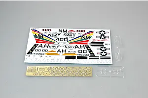 Trumpeter 1/32 F-8E Crusader Jet Scaled Plastic Model Kit image 25685