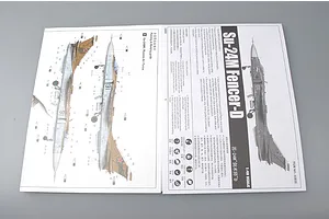 Trumpeter 1/48 Su-24M Fencer-D Jet Scaled Plastic Model Kit image 25703