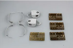 Trumpeter 1/35 German Panzerjager Triebwagen 51 Armoured Train Scaled Plastic Model Kit image 25719