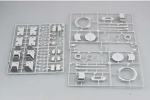 Trumpeter 1/35 German Panzerjager Triebwagen 51 Armoured Train Scaled Plastic Model Kit image 25721