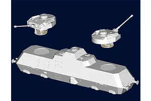 Trumpeter 1/35 German Panzerjager Triebwagen 51 Armoured Train Scaled Plastic Model Kit image 25725