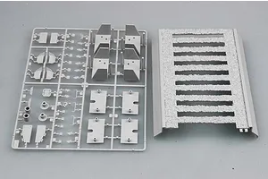 Trumpeter 1/35 German Panzerjager Triebwagen 51 Armoured Train Scaled Plastic Model Kit image 25730