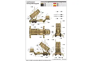 Trumpeter 1/35 US M901 Launching Station w/ MIM-104F Patriot SAM System (PAC-3) Scaled Plastic Model Kit image 25746