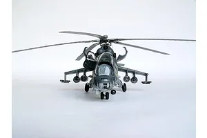 Trumpeter 1/35 Mil MI-24V Hind-E Helicopter Scaled Plastic Model Kit image 25770
