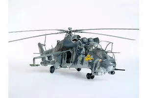 Trumpeter 1/35 Mil MI-24V Hind-E Helicopter Scaled Plastic Model Kit image 25784