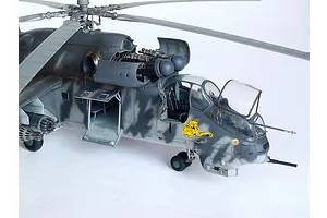 Trumpeter 1/35 Mil MI-24V Hind-E Helicopter Scaled Plastic Model Kit image 25789