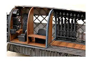 Trumpeter 1/48 British Wellington Mk. IC Bomber Scaled Plastic Model Kit image 25807