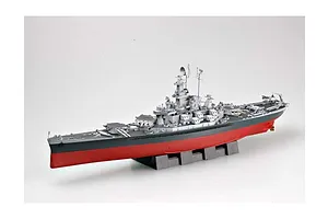 Trumpeter 1/350 USS Massachusetts BB-59 Battleship Plastic Model Kit image 25827