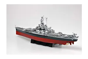 Trumpeter 1/350 USS Massachusetts BB-59 Battleship Plastic Model Kit image 25828