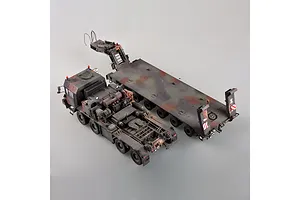 Trumpeter 1/35 German Faun SLT-56 Tank Transporter Truck Scaled Plastic Model Kit image 25843