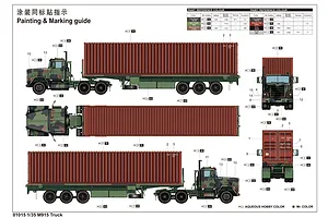 Trumpeter 1/35 M915 Truck Scaled Plastic Model Kit image 25850