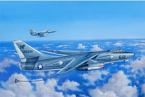 Trumpeter 1/48 EKA-3B Skywarrior Strategic Bomber Scaled Plastic Model Kit image 25929