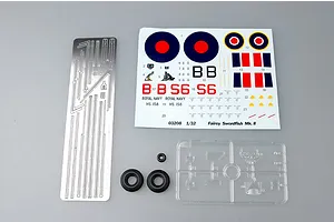 Trumpeter 1/32 Fairey Swordfish Mk. II Bomber Scaled Plastic Model Kit image 25975