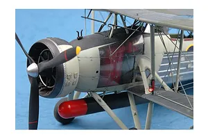 Trumpeter 1/32 Fairey Swordfish Mk. II Bomber Scaled Plastic Model Kit image 25985