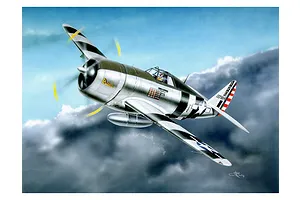 Trumpeter 1/32 P-47 Thunderbolt Razorback Fighter Scaled Plastic Model Kit image 25988