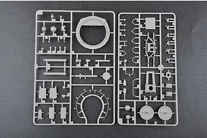 Trumpeter 1/35 Soviet PL-37 Light Artillery Wagon Armoured Train Scaled Plastic Model Kit image 26084