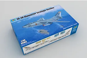 Trumpeter 1/48 EA-3B Skywarrior Strategic Bomber Scaled Plastic Model Kit image 26106