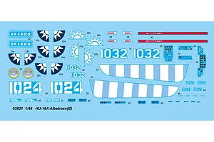 Trumpeter 1/48 U.S. HU-16A Albatross Search & Rescue Scaled Plastic Model Kit image 26153